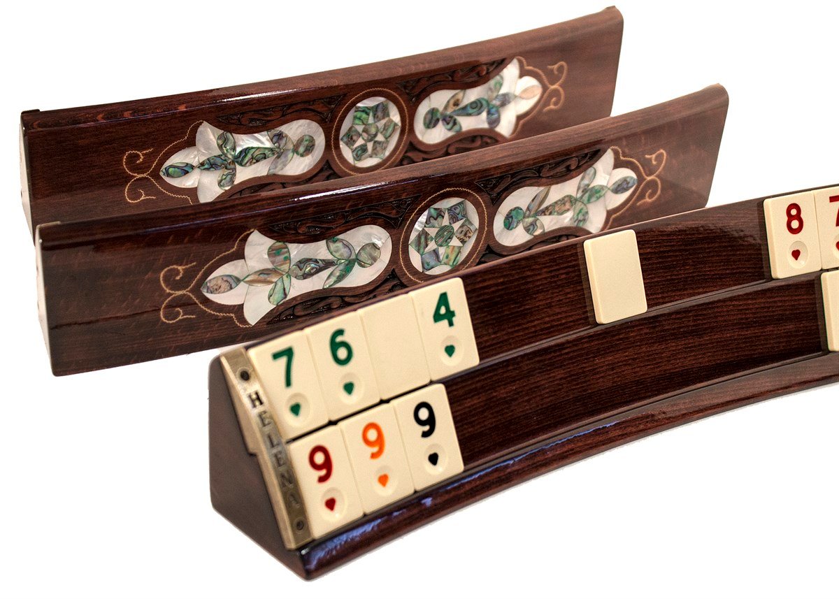 ABALONE OVAL OKEY (BEYAZ - YEŞİL SEDEF)Helena Wood Art4550