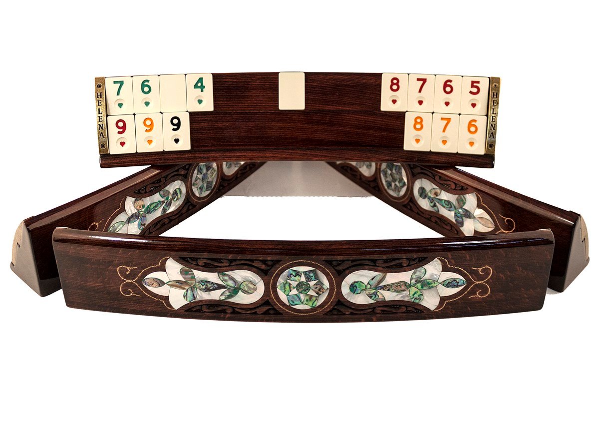 ABALONE OVAL OKEY (BEYAZ - YEŞİL SEDEF)Helena Wood Art4550