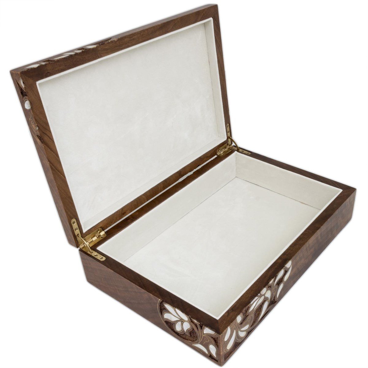 AHŞAP SEDEFLI  KUTU (32x22,7.5 cm)Helena Wood Art2738