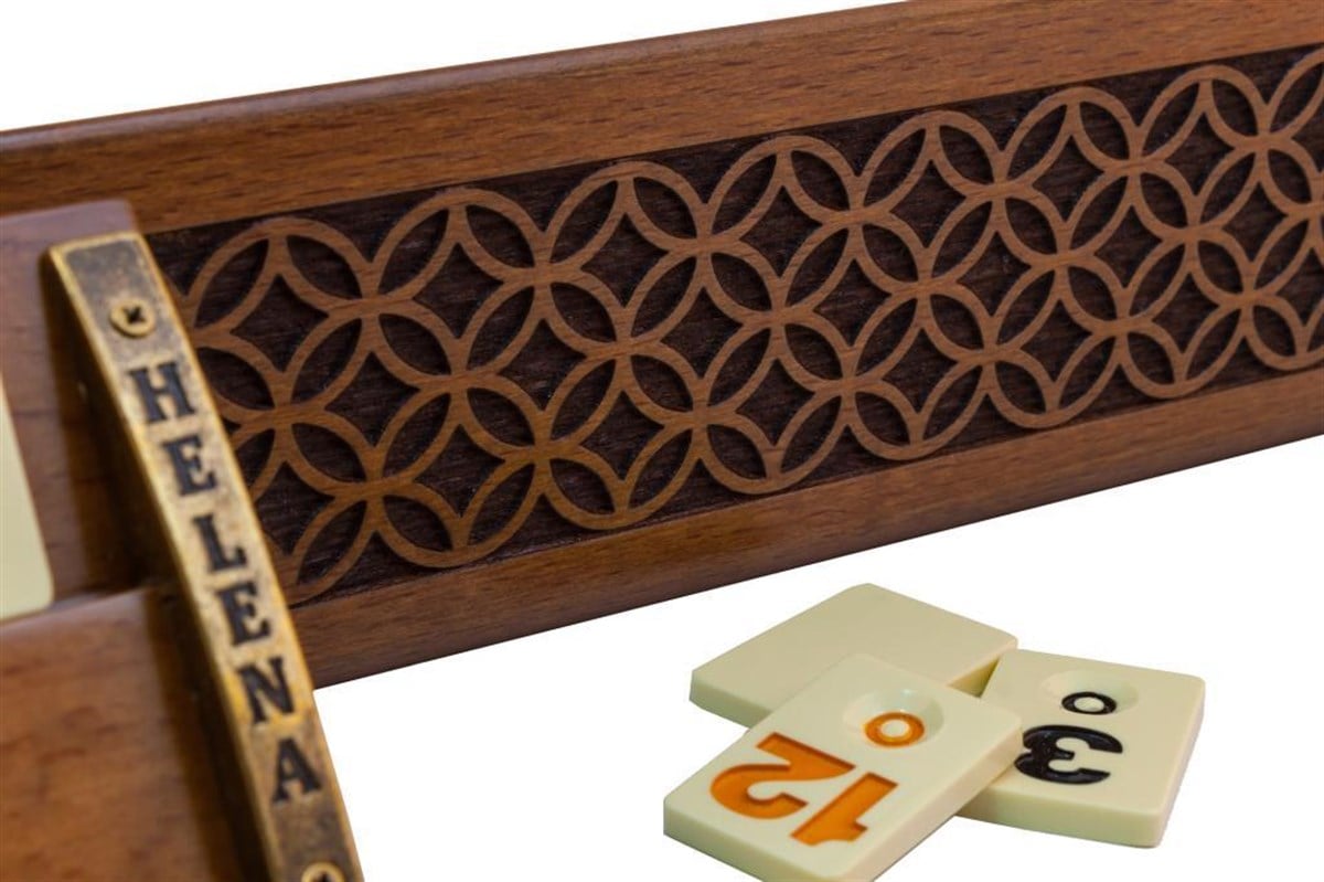 Ahşap VIP  Düz Okey BEGONIAHelena Wood Art