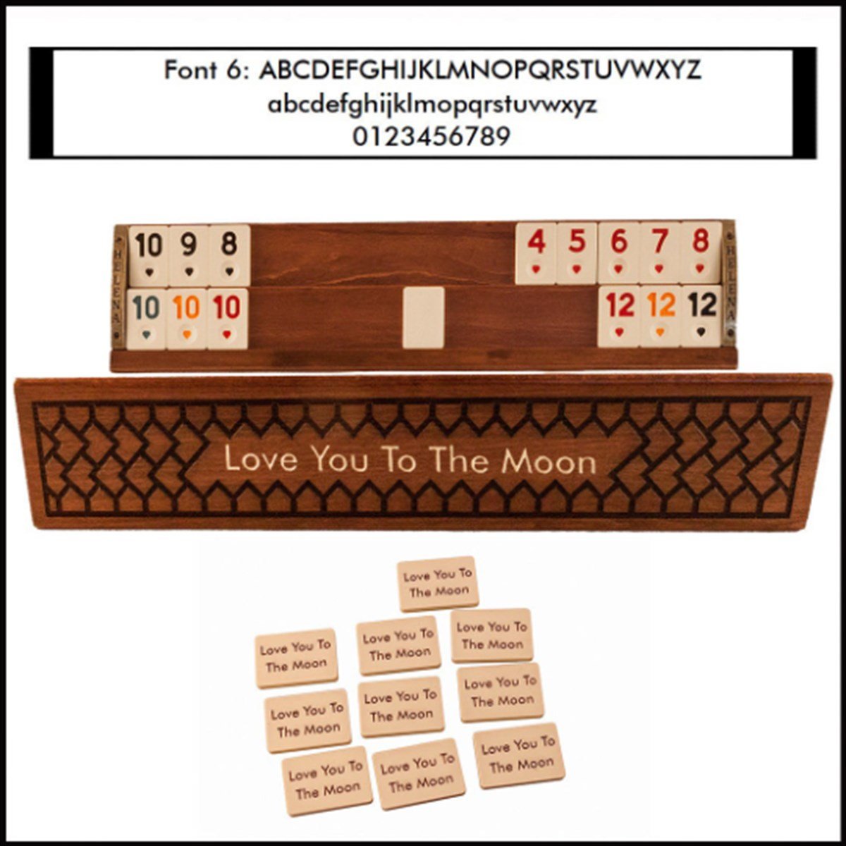 Ahşap VIP  Düz Okey Offroad 2Helena Wood Art2642.40