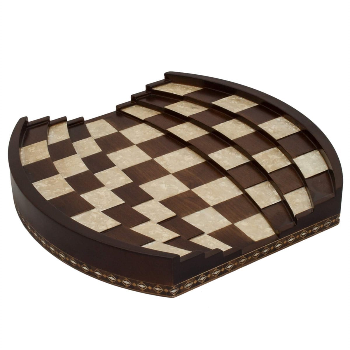 Arena 3D Chess Board | WalnutHelena Wood Art2657.WAL
