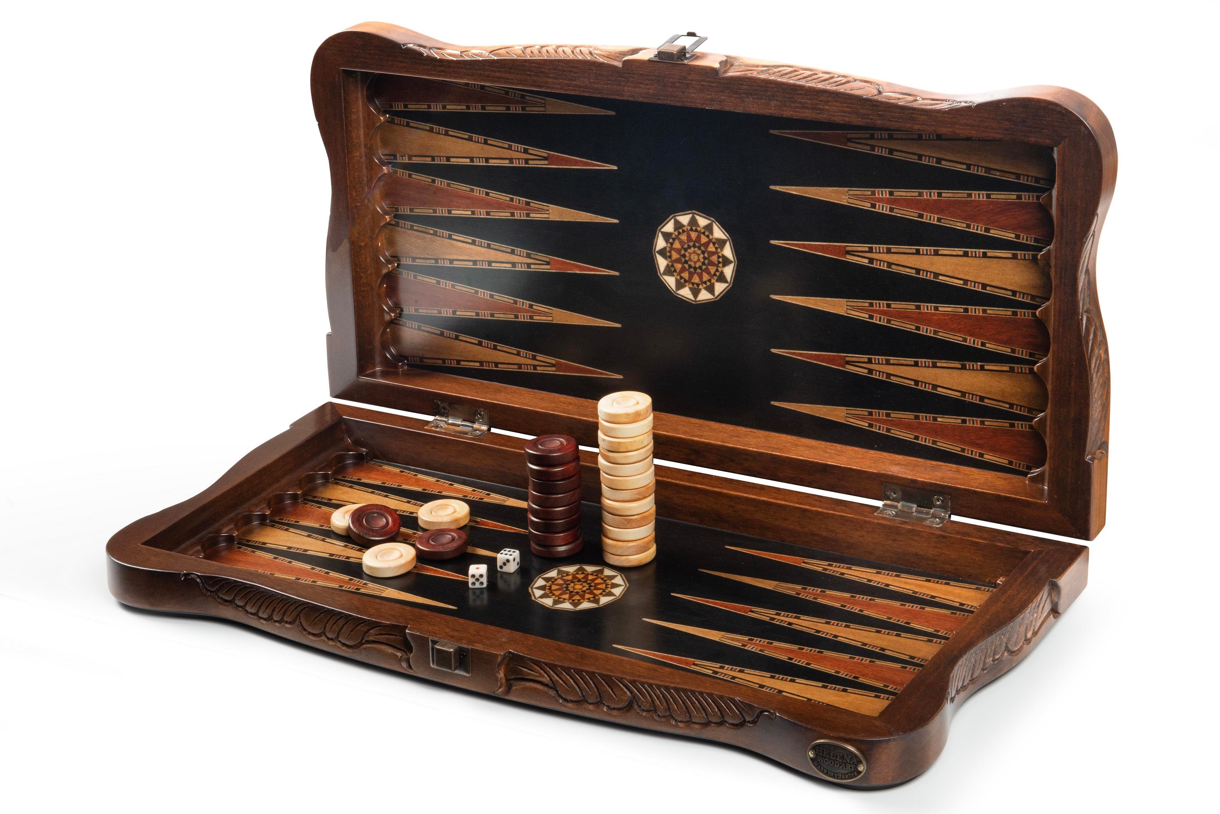 CARVO ORTA BOY ( 52*24*6 cm )Helena Wood Art2181.BLK