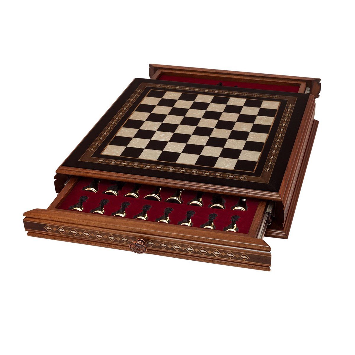 CLASSIC SATRANÇ SETİ | METAL FİGÜRLÜHelena Wood Art2629.BLK.5014