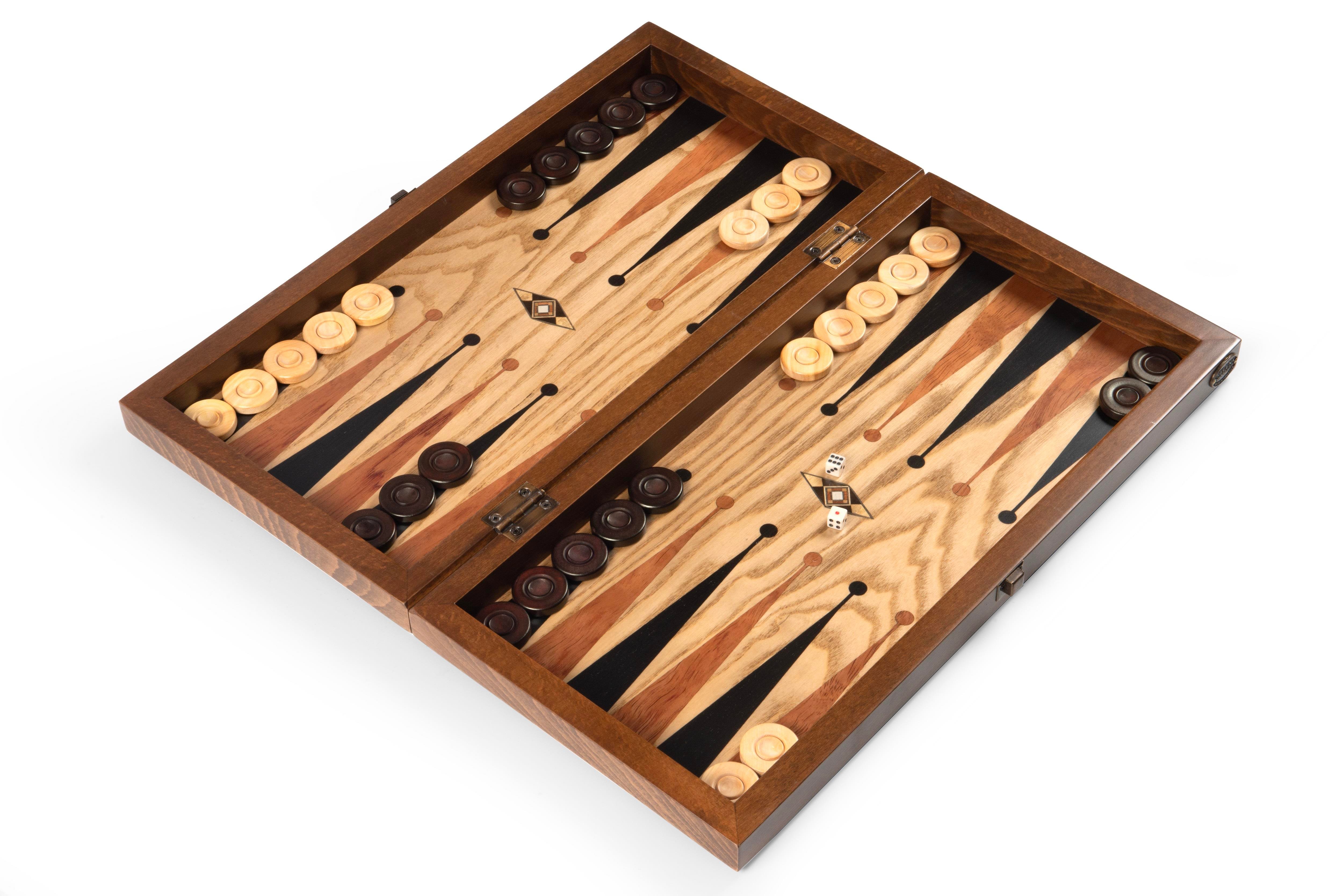 EKO CLASSIC DIŞ BUDAK DAMALI TAVLA (49x25x7 cm)Helena Wood Art2246.DB