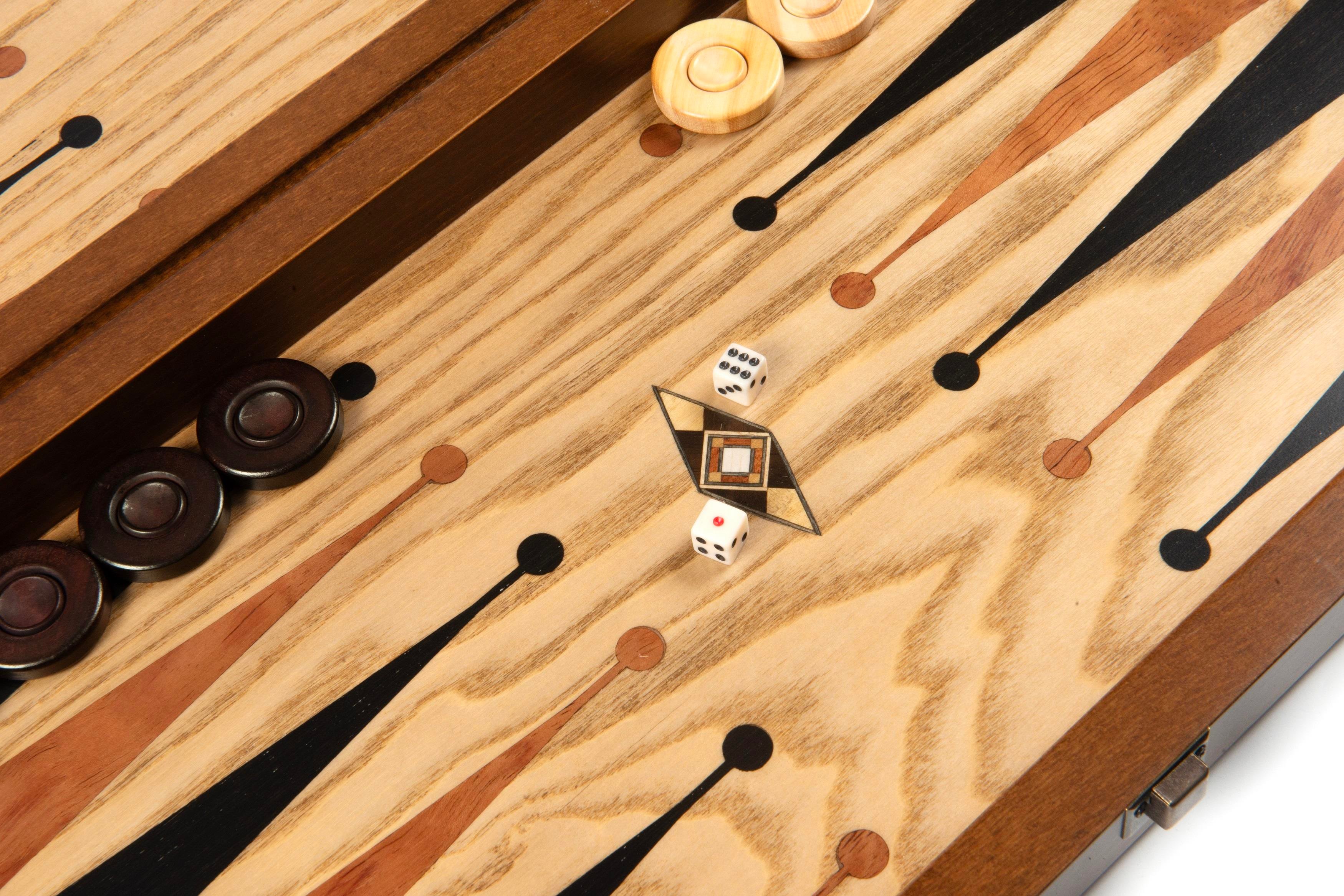 EKO CLASSIC DIŞ BUDAK DAMALI TAVLA (49x25x7 cm)Helena Wood Art2246.DB