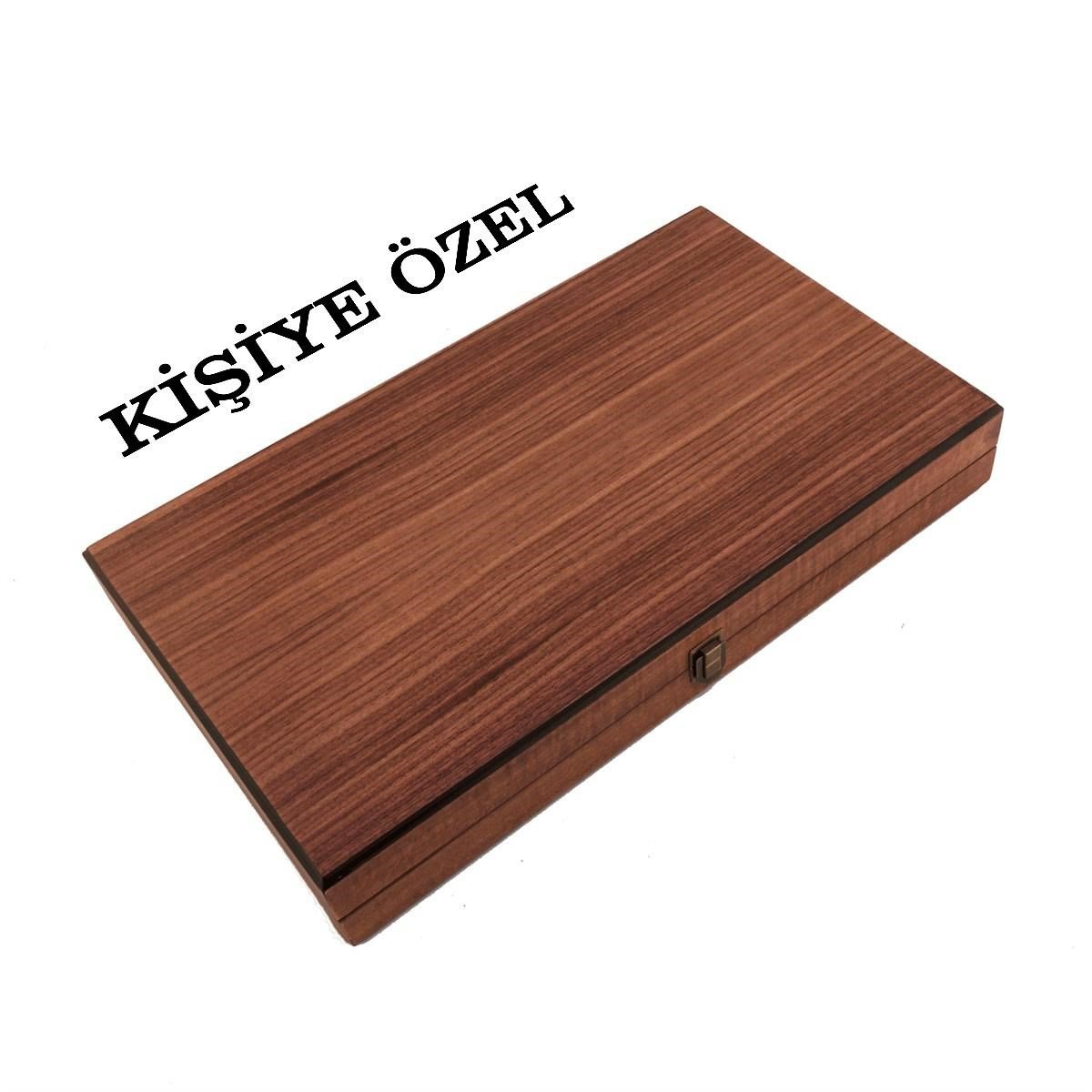 EKO GENİŞ  DAMASIZ  TAVLA  (50x30x7 cm)Helena Wood Art2247.10