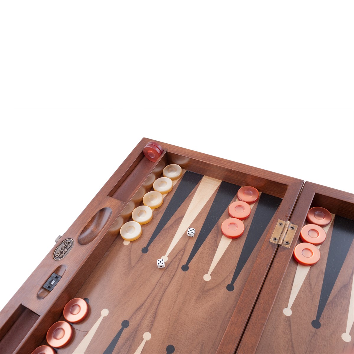 EKO GENİŞ  DAMASIZ  TAVLA  (50x30x7 cm)Helena Wood Art2247