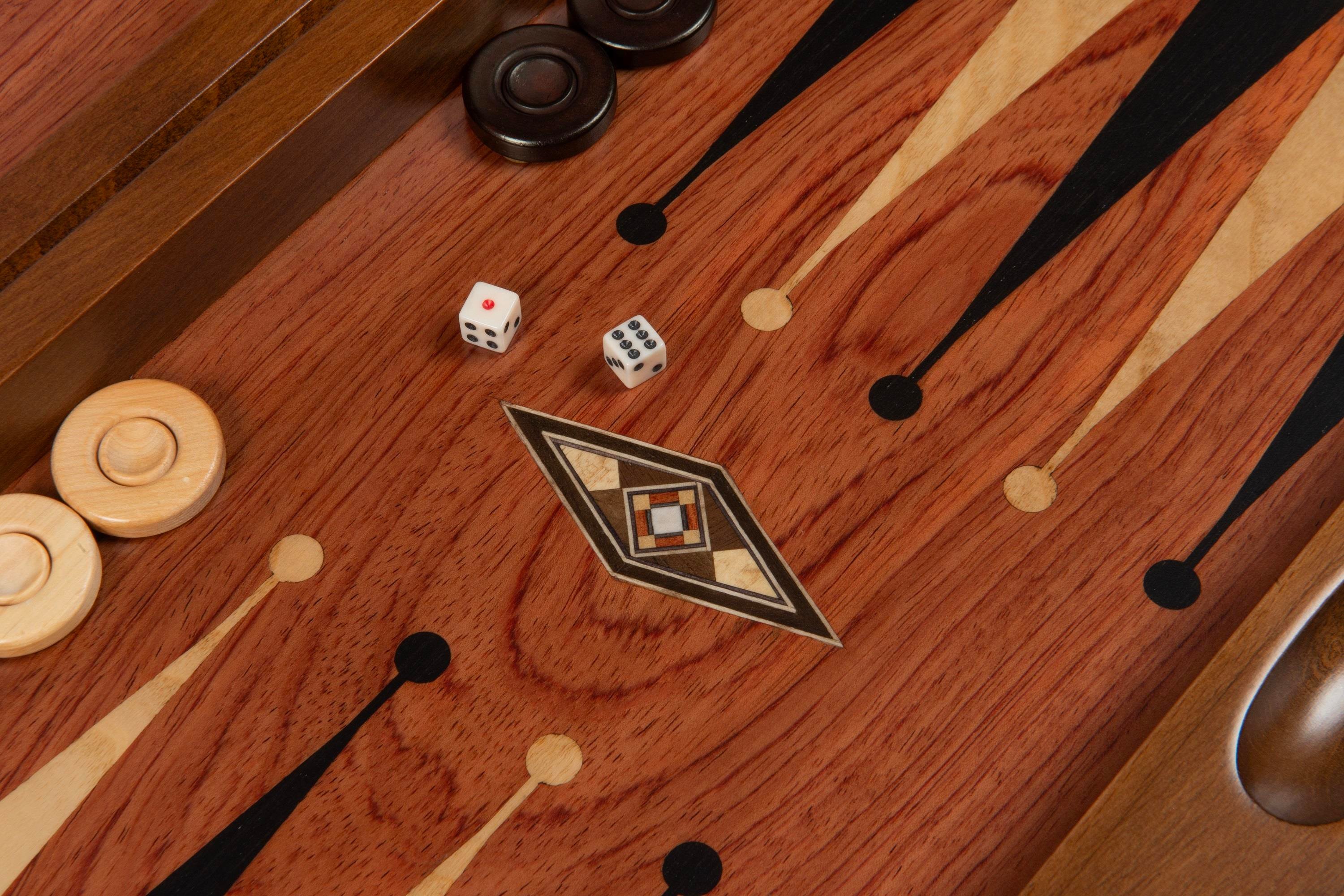 EKO GENİŞ TAVLA MOZAİK ROS  (50x30x7 cm)Helena Wood Art2248.ROS