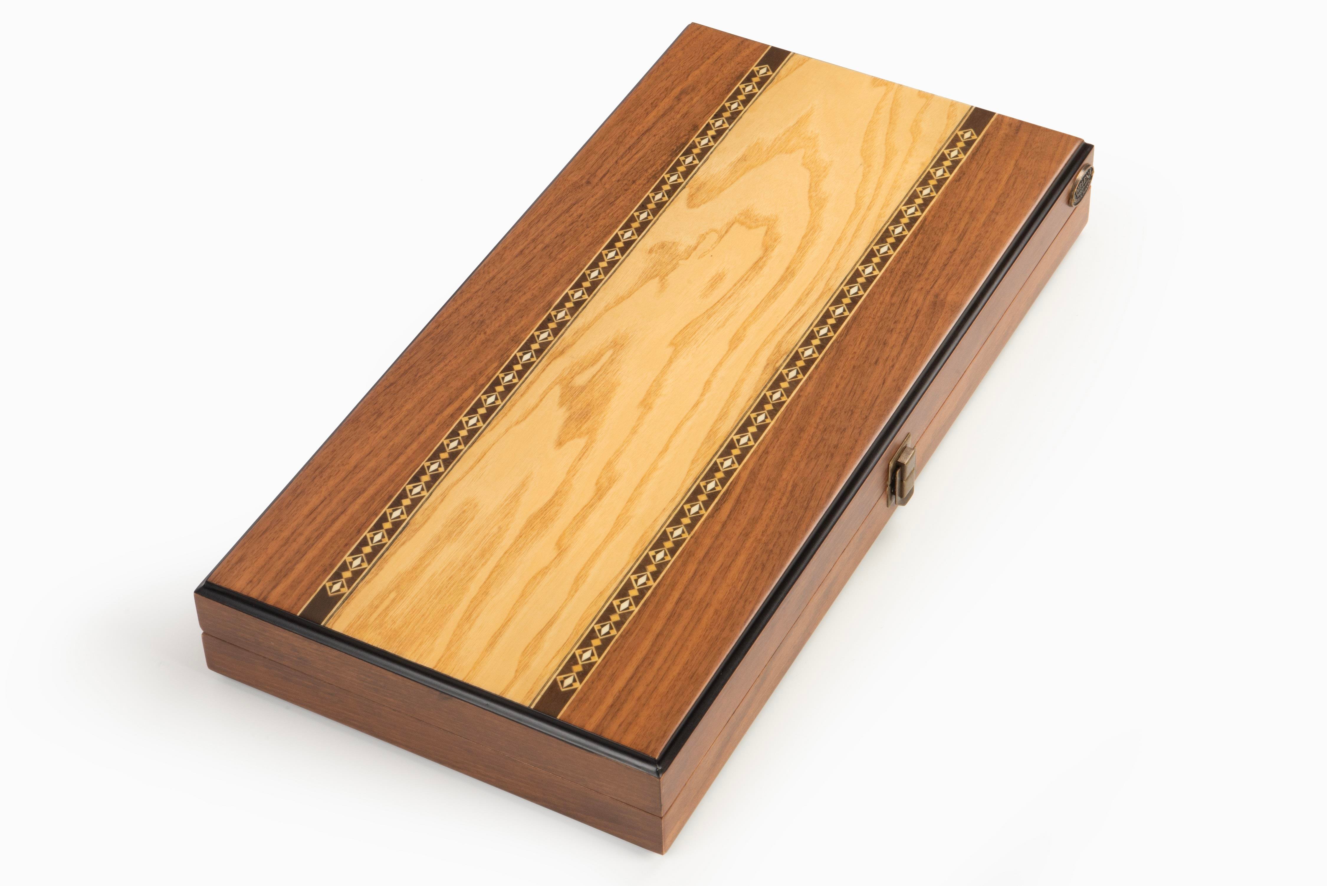 EKO TAVLA DAMASIZ ÇİZGİLİ MOZAiKLi   (49x25x7 cm)Helena Wood Art2245.WAL