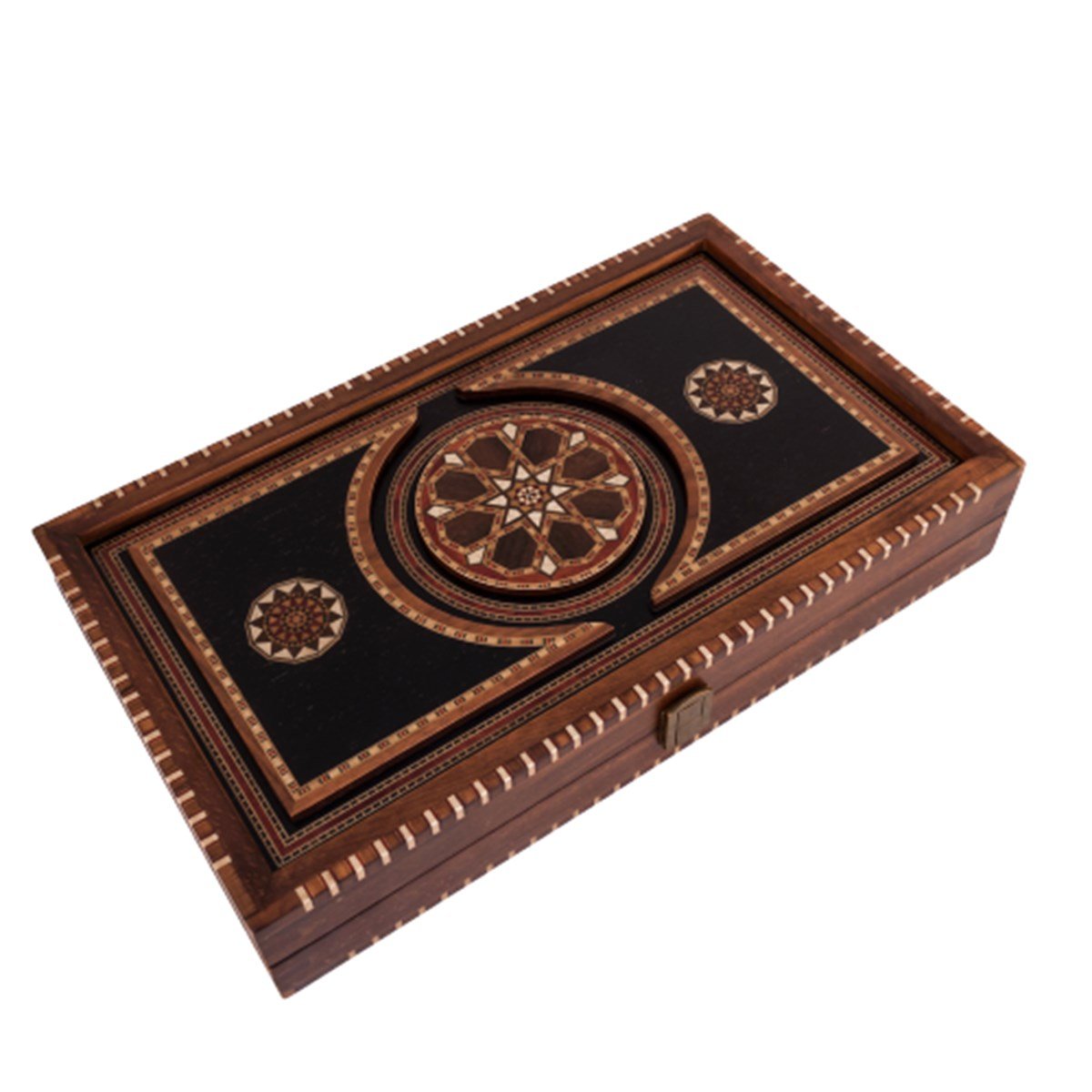 GENIUS OYMALI TAVLA BÜYÜK   ( 52*30*8,5 cm )Helena Wood Art2171.BLK