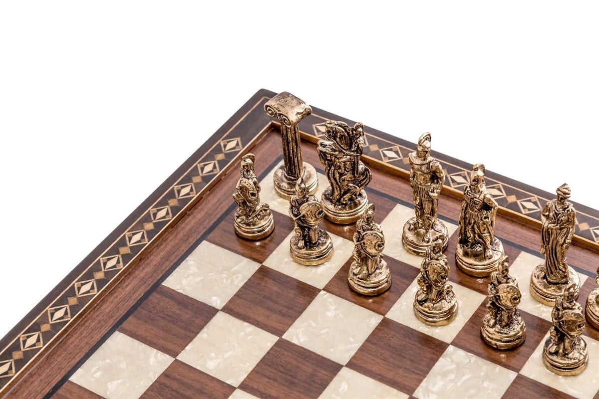 HERO CEVİZ MDL SİYAH SATRANÇ SETİ  / METAL FİGÜRLÜHelena Wood Art2616.WAL.5111