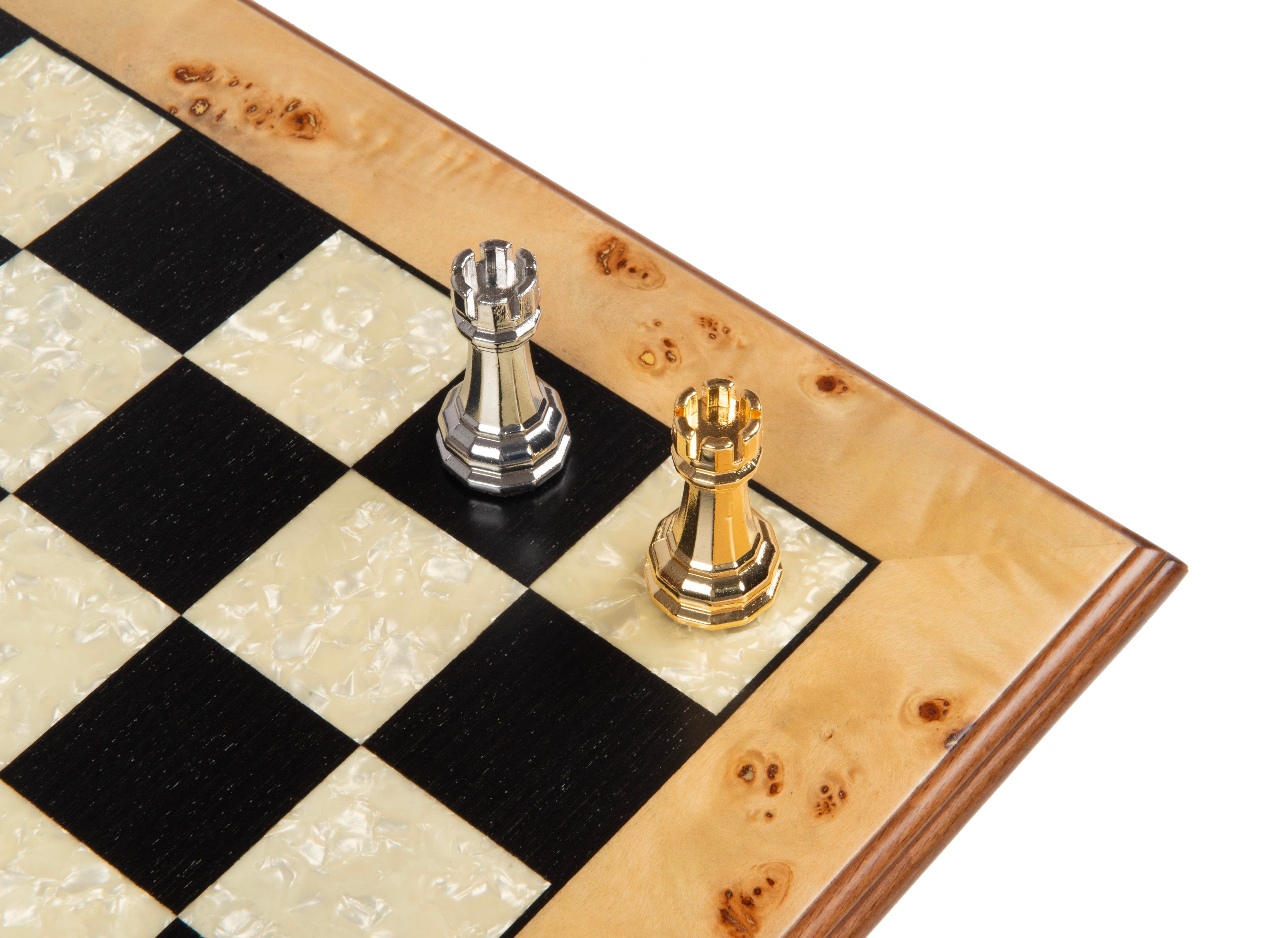 HLN KLASİK METAL SATRANÇ BÜYÜK GDNKHEFA SUNİ DERİ5015.GN