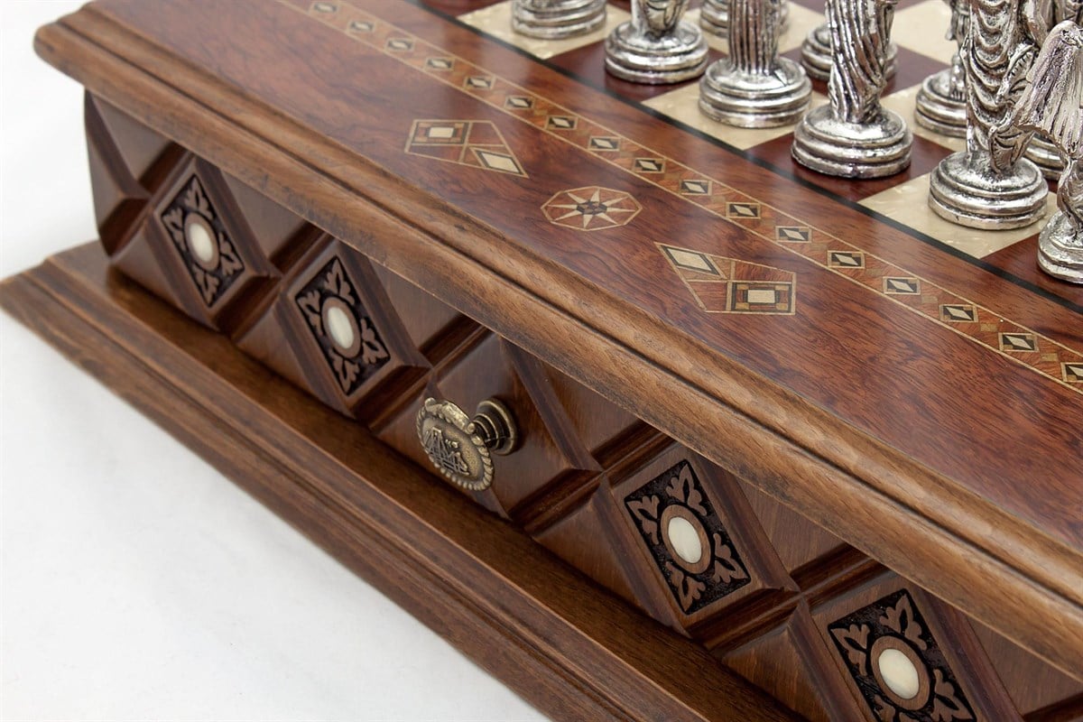 İSTANBUL SATRANÇ SETİ | METAL FİGÜRLÜHelena Wood Art2658.ROS.5031