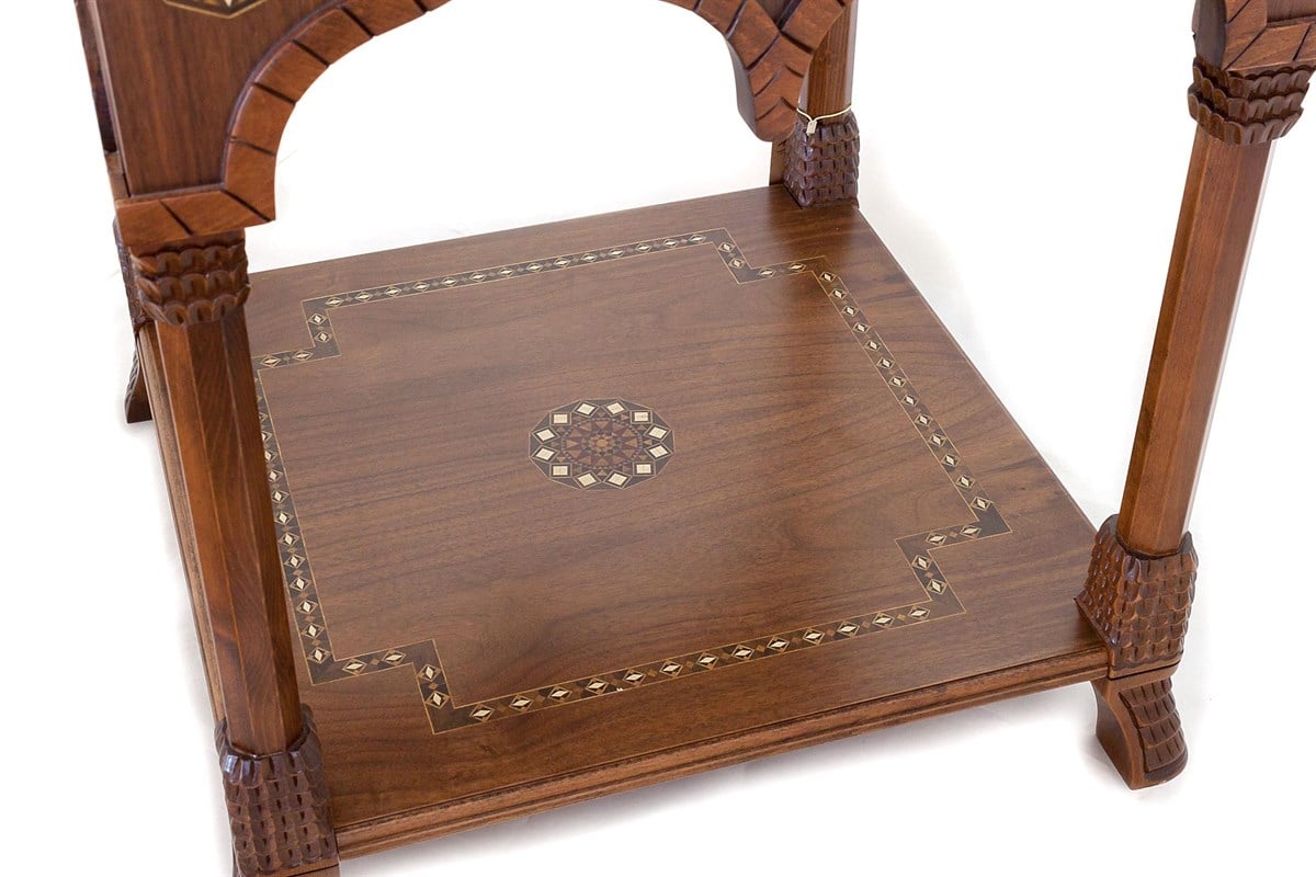 KANTRA MODEL SATRANC VE TAVLA 55x55x75 CMHelena Wood Art-