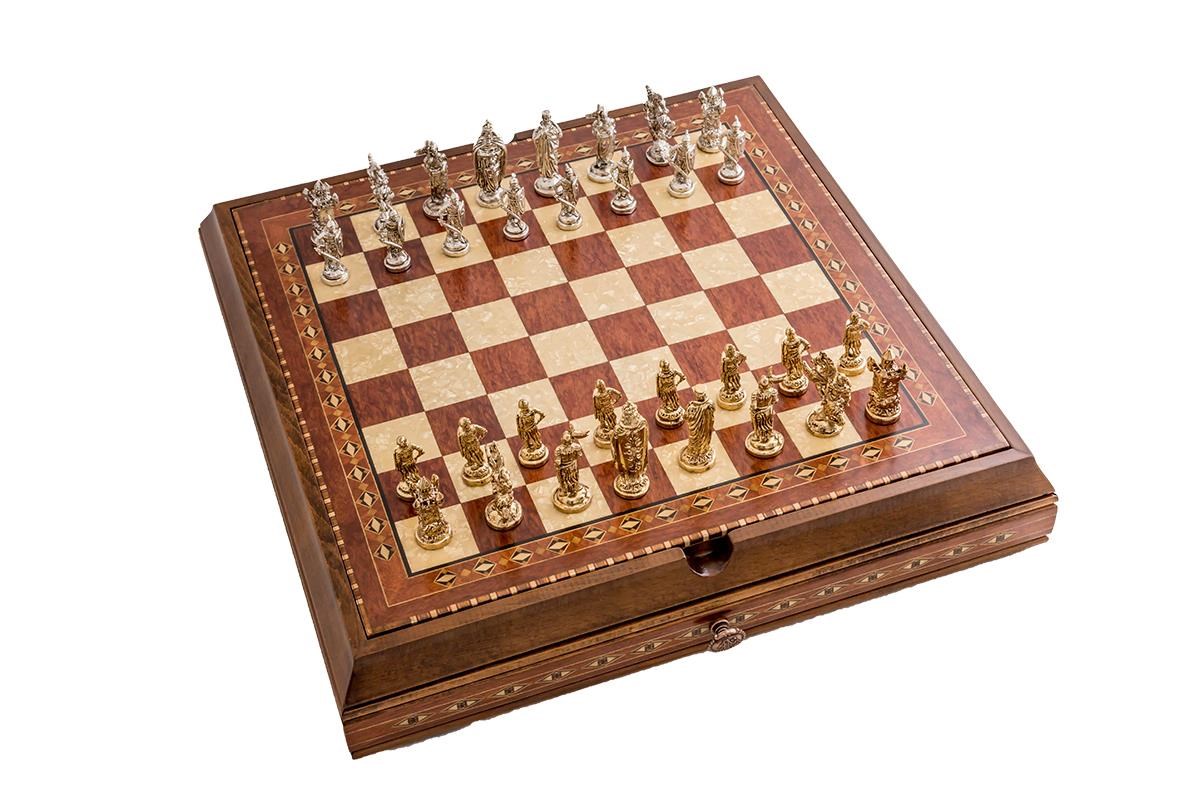 KAPADOKYA SATRANC & TAVLA  | METAL FİGÜRLÜHelena Wood Art2626.ROS.5031