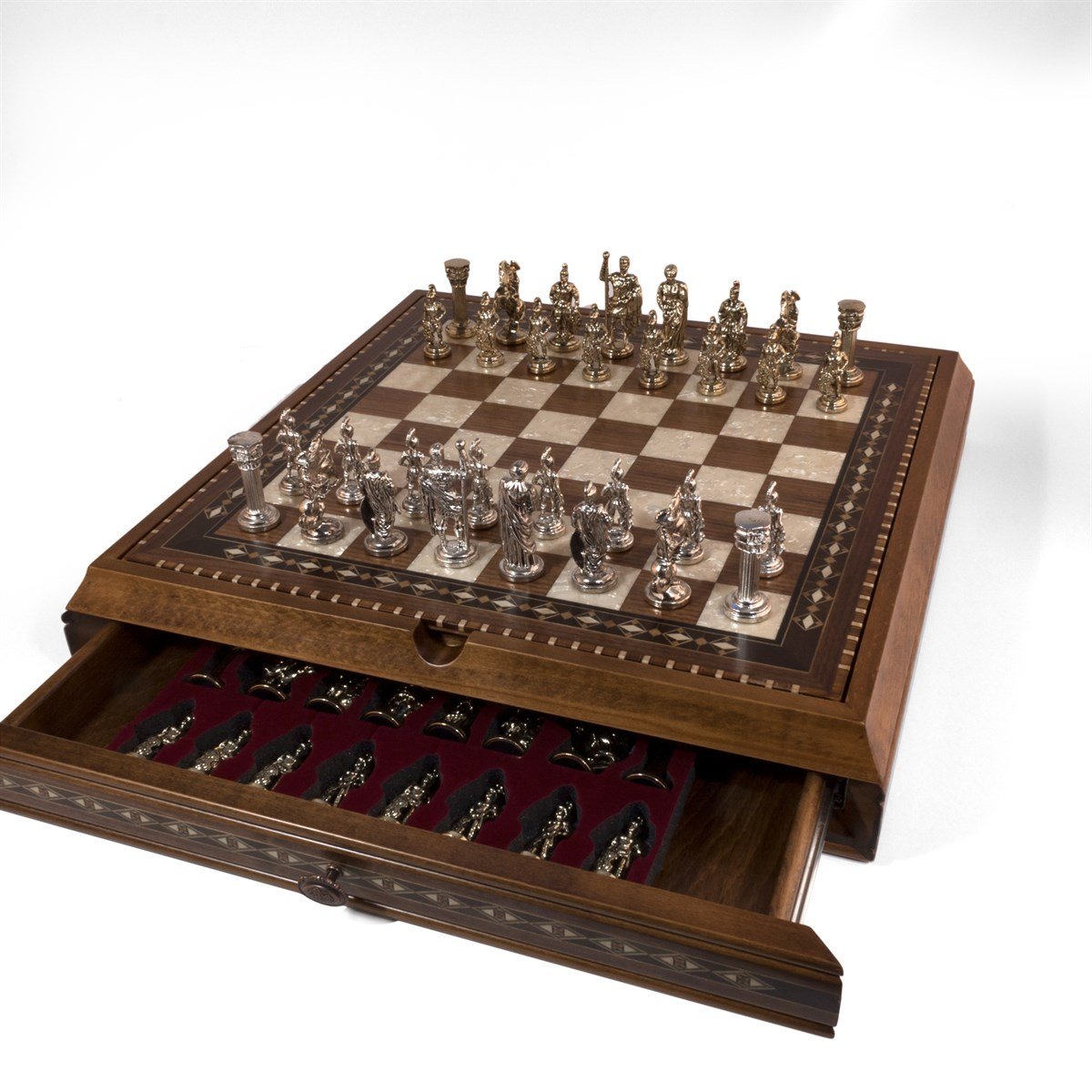 KAPADOKYA SATRANC & TAVLA  | METAL FİGÜRLÜHelena Wood Art2626.WAL.5031.504