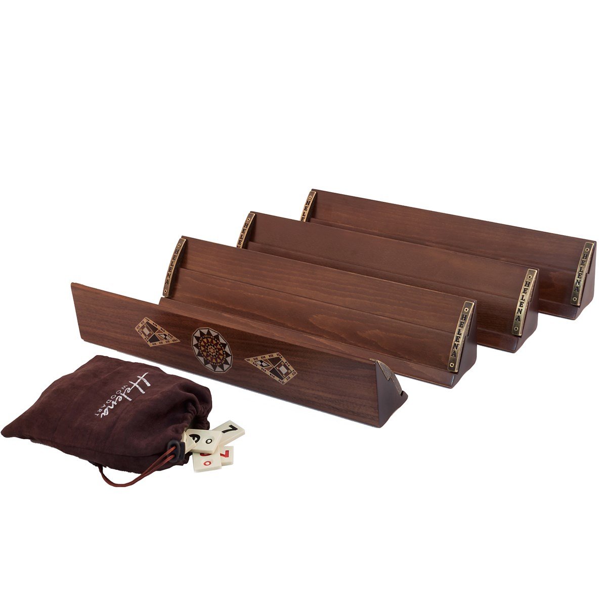 KARDELEN CEVİZ OKEY TAKIMI Helena Wood Art26451.WAL