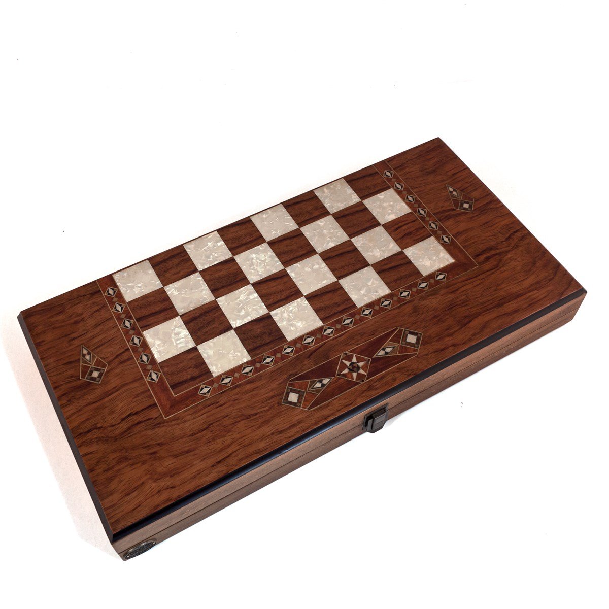 KLASİK  TAVLA İŞLEMELİ  BÜYÜK BOY 50X50 cmHelena Wood Art2236.ROS