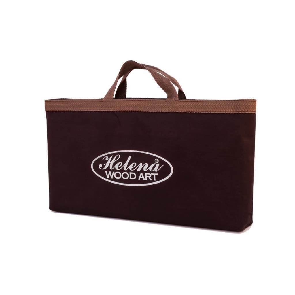 KLASIK  GENİŞ TAVLA DAMASIZ ÇZG  (50x30x7 cm)Helena Wood Art2248.WAL