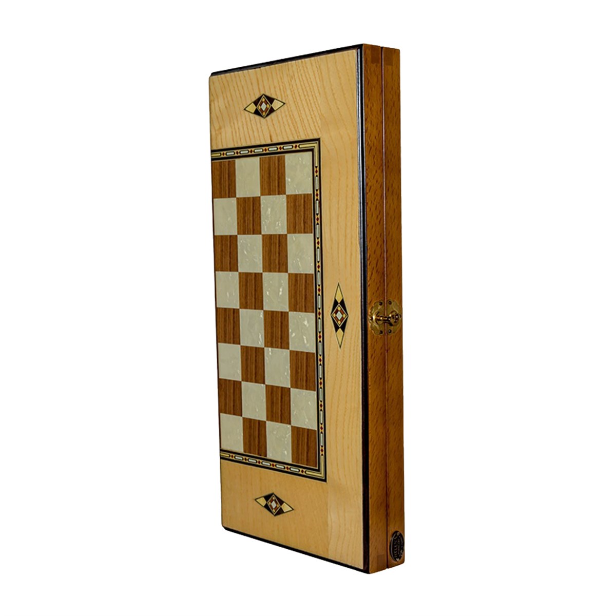 Klasik Orta Uzun Boy Tavla (45x50cm)Helena Wood Art2234.DB