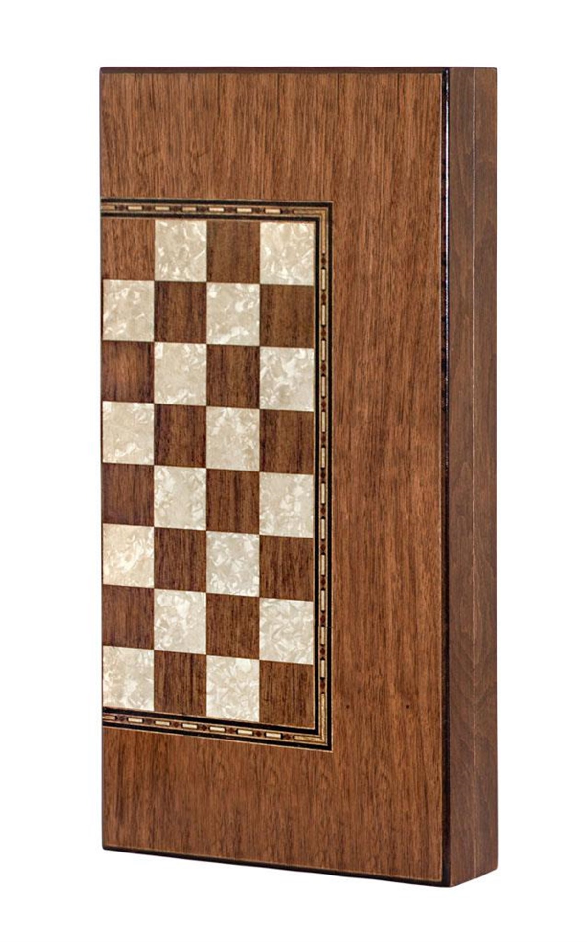 KLASİK TAVLA  DAMALI  GENİŞ  (56x50x8 cm)Helena Wood Art2244