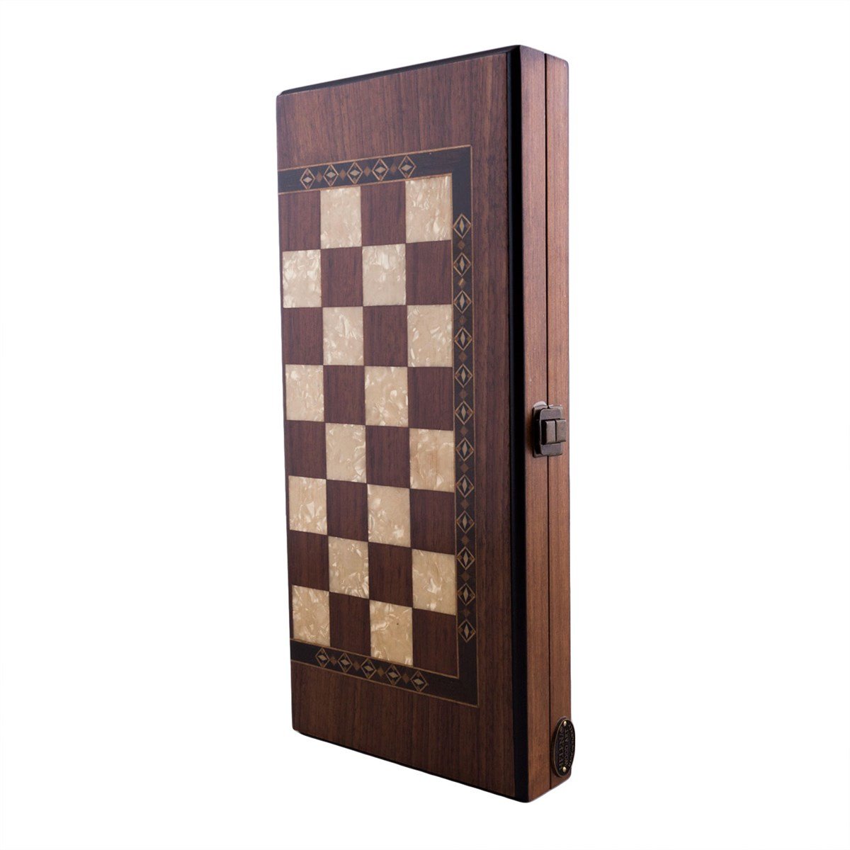 KLASİK TAVLA KÜÇÜK BOY YUVASIZ  (35,5x15,5x5)Helena Wood Art2217.WAL