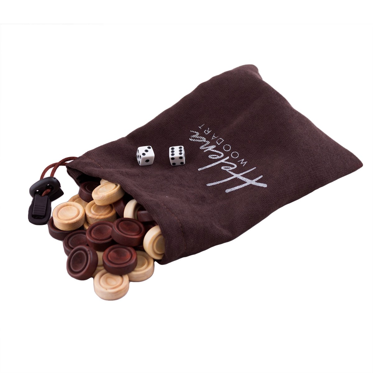 KLASİK TAVLA KÜÇÜK BOY YUVASIZ  (35,5x15,5x5)Helena Wood Art2217.ROS