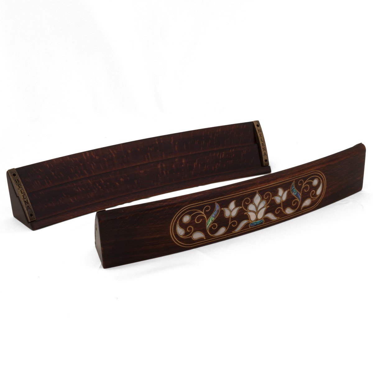 LALE DESEN SEDEF KAKMALI OVAL OYMALI  OKEYHelena Wood Art4570