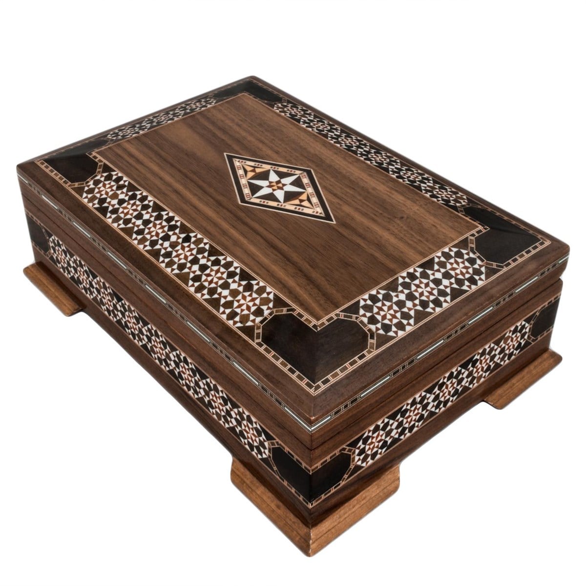 MALAY WALNUT  MOSAİK KUTU (33X23X11 CM)diğer2835.WAL