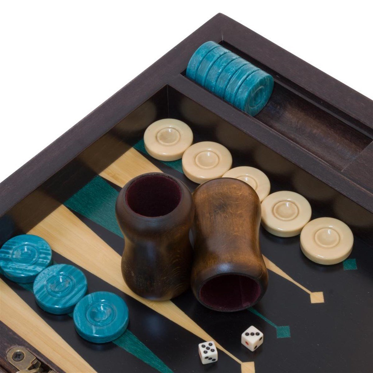 METAL BLACK /GREEN Helena Wood Art4376