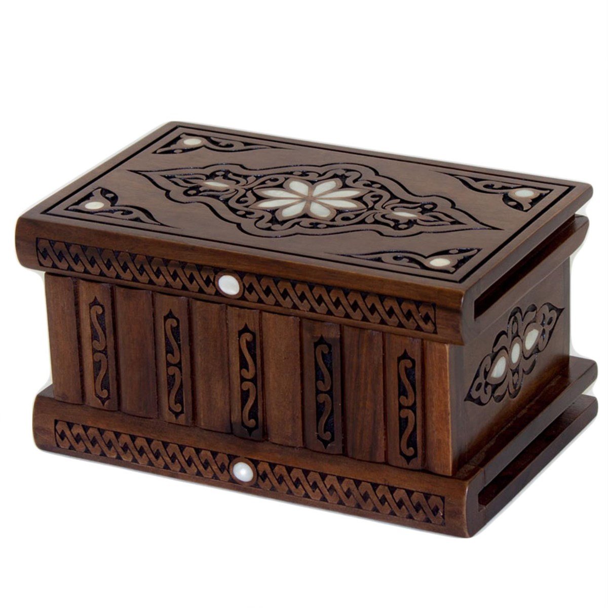 NAKIŞLI SEDEF KAKMALI  ŞİFRELİ KUTUHelena Wood Art1923