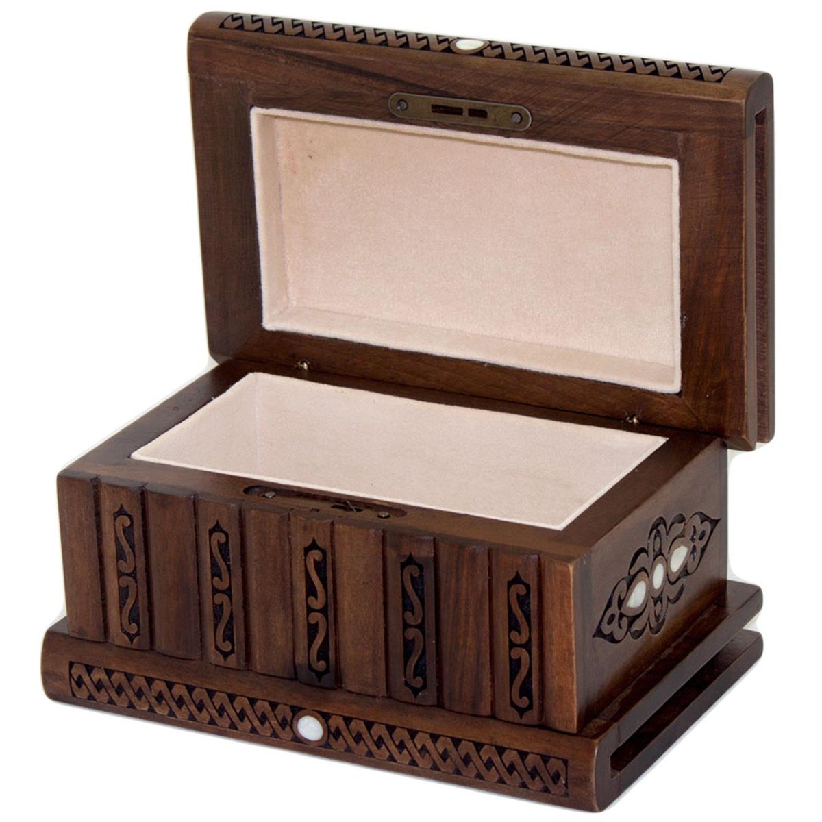 NAKIŞLI SEDEF KAKMALI  ŞİFRELİ KUTUHelena Wood Art1923