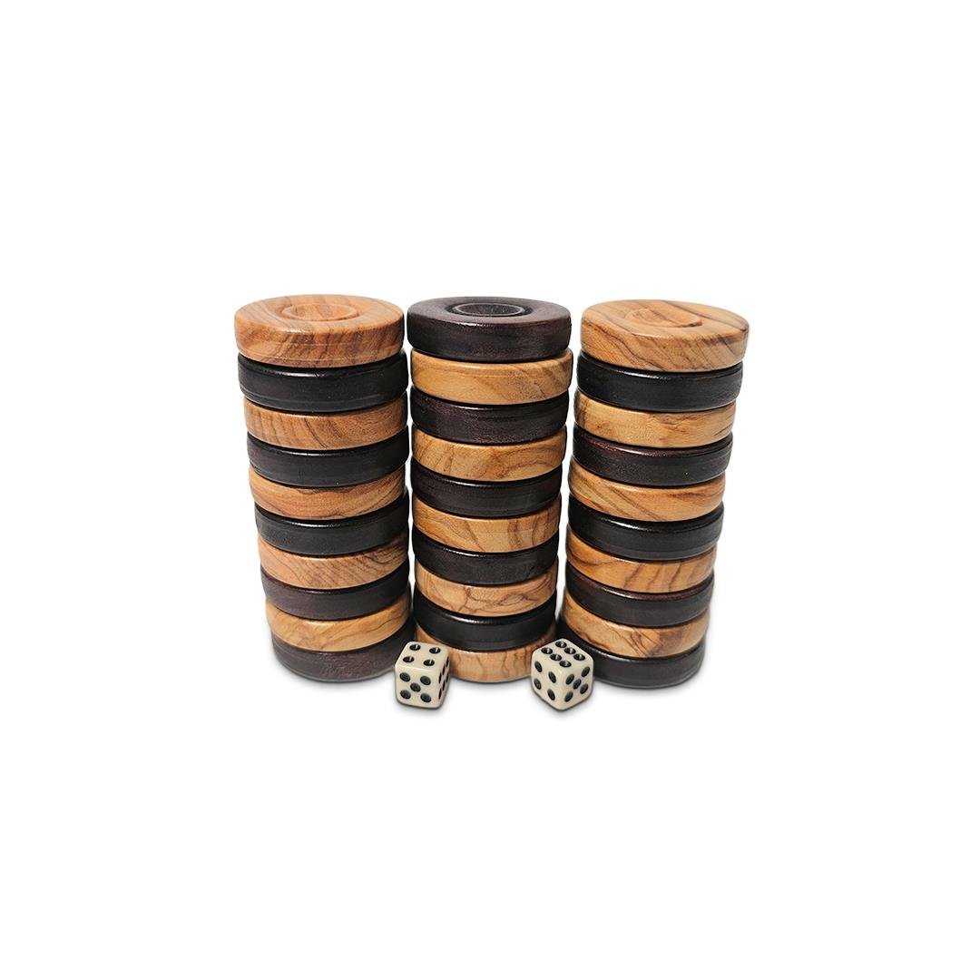 Olive Tavla Pulu (35 mm)SEDEFDÜNYASI20