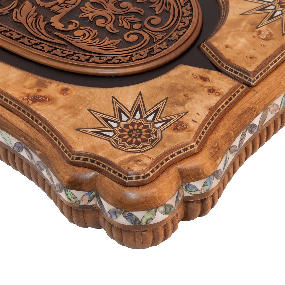Ottoman Sultan Exclusive Sedef Mozaik TavlaHelena Wood Art2224.MAZ03