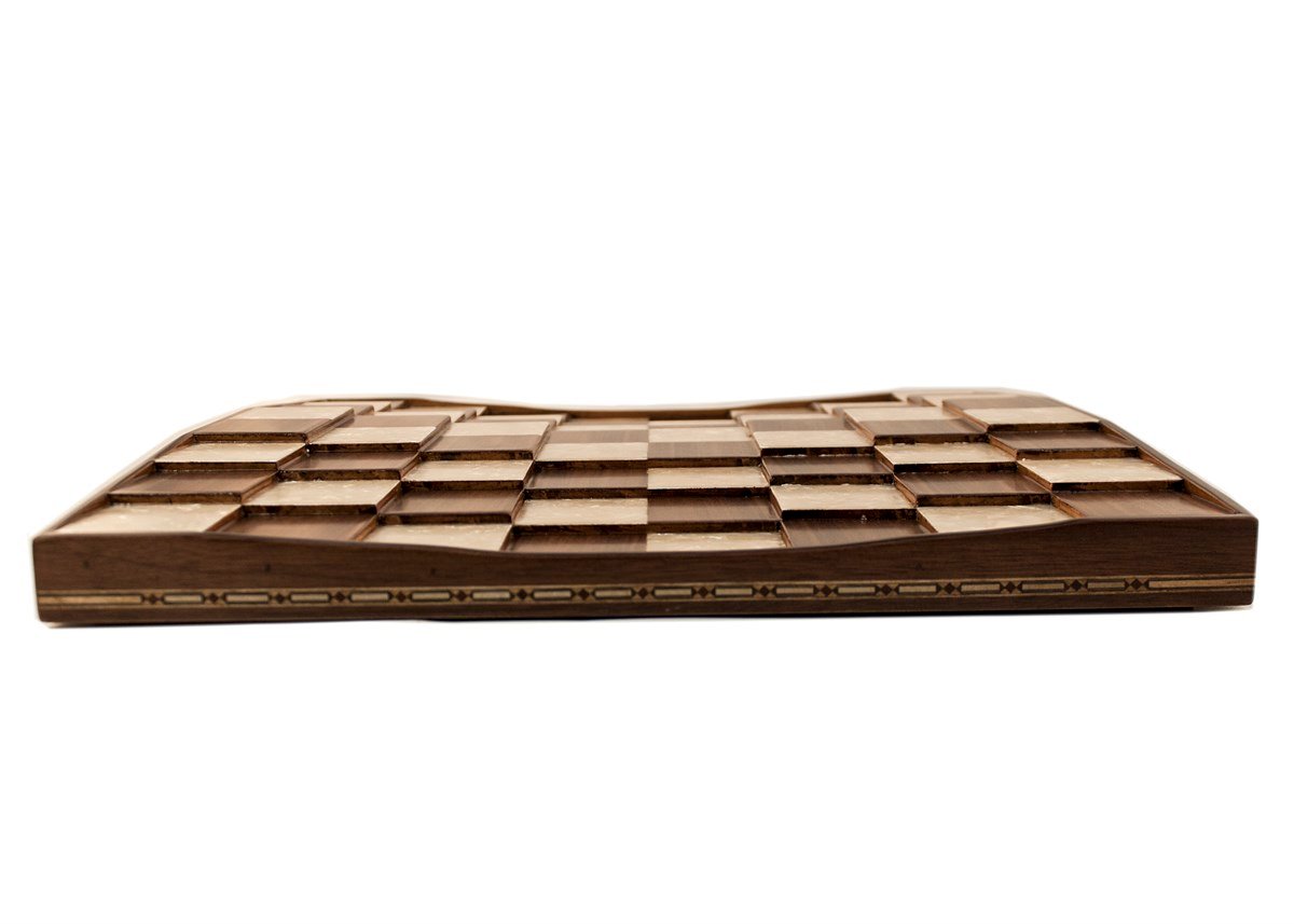 Piramit Satranç Seti - Ceviz | Klasik Ahşap FigürlüHelena Wood Art2656.WAL.17601