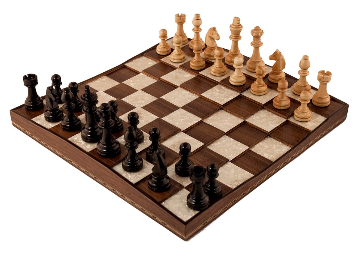 Piramit Satranç Seti - Ceviz | Klasik Ahşap FigürlüHelena Wood Art2656.WAL.17601