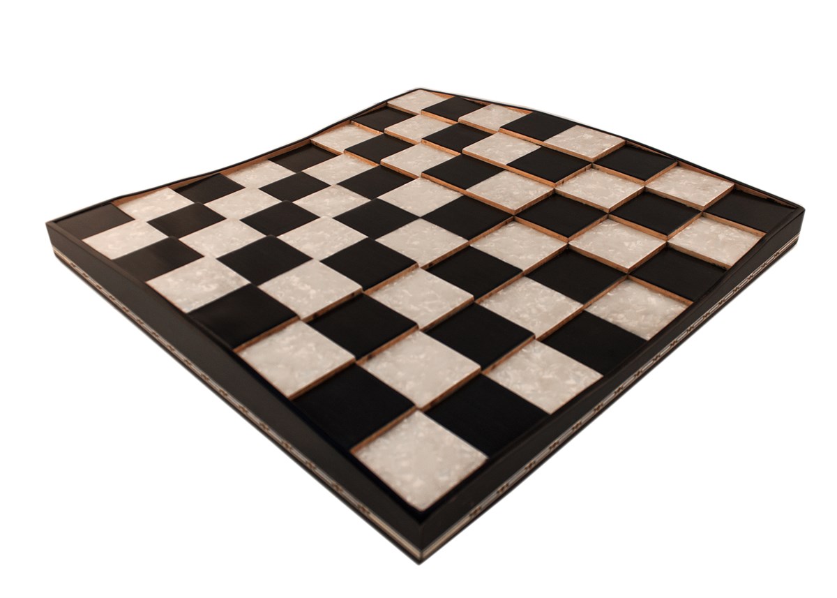 Piramit Satranç Seti | Metal FigürlüHelena Wood Art2656.BLK.5031.503