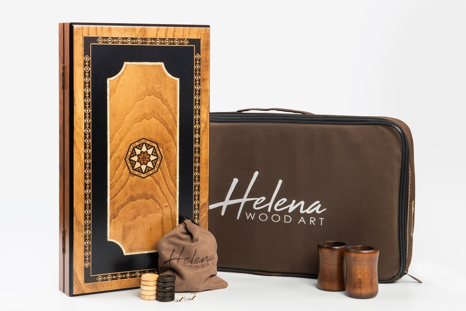 Pure Tavla / Siyah - DişbudakHelena Wood Art4393