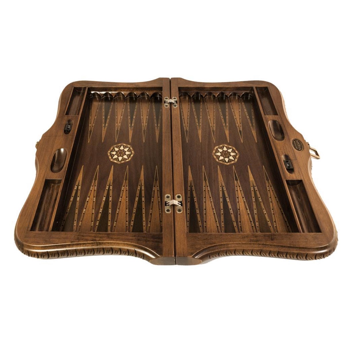 QUEEN  OYMALI TAVLA (51.5x32x7 cm) Helena Wood Art