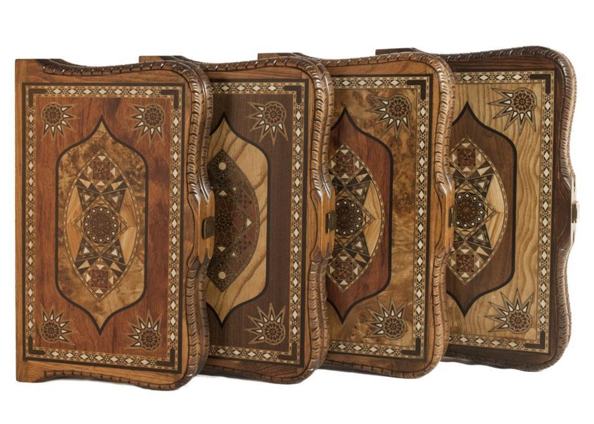 QUEEN  OYMALI TAVLA (51.5x32x7 cm) Helena Wood Art