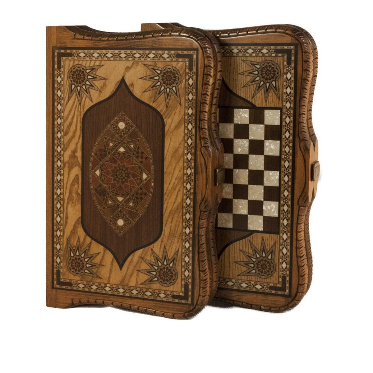 QUEEN  OYMALI TAVLA (51.5x32x7 cm) Helena Wood Art