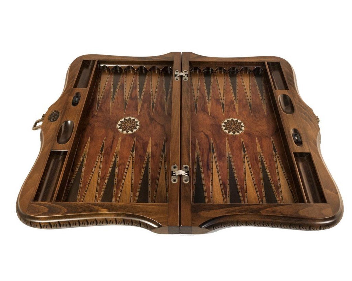 QUEEN  OYMALI TAVLA (51.5x32x7 cm) Helena Wood Art