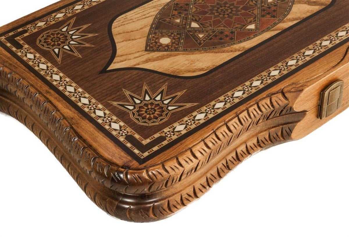 QUEEN  OYMALI TAVLA (51.5x32x7 cm) Helena Wood Art