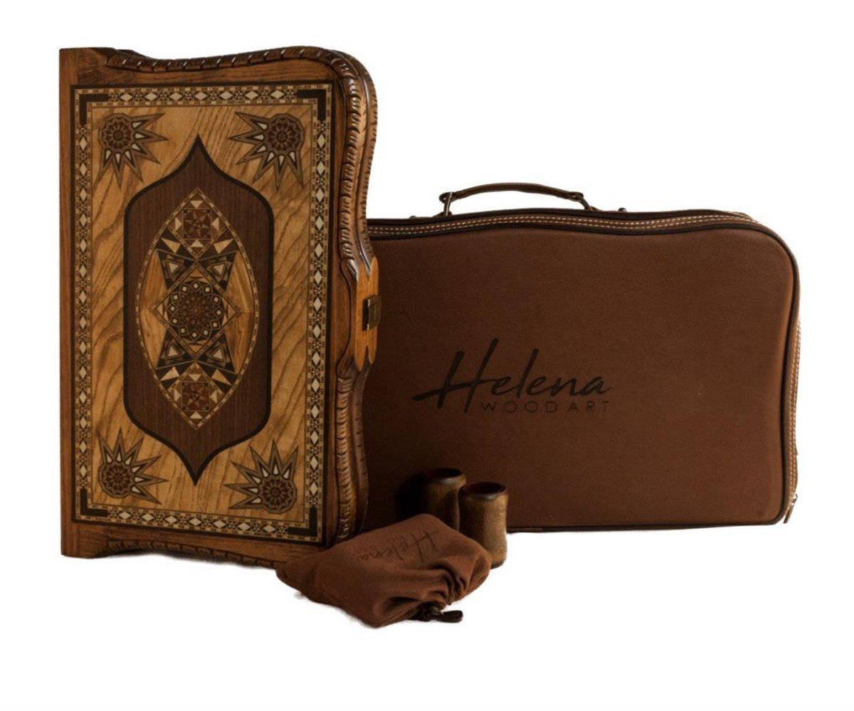 QUEEN  OYMALI TAVLA (51.5x32x7 cm) Helena Wood Art