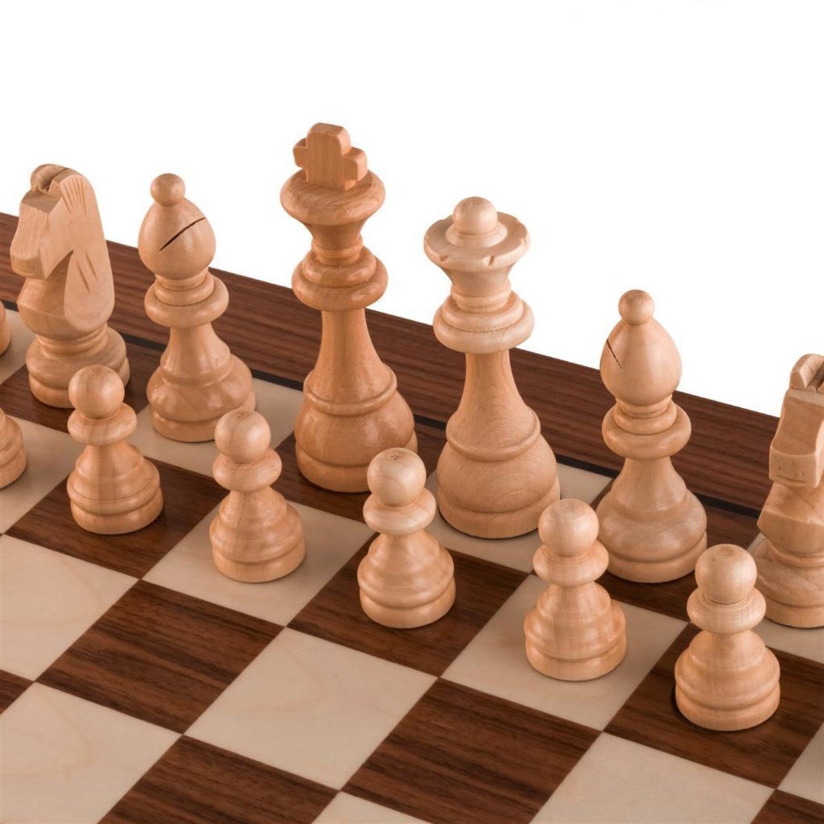 SATRANÇ ALTI CEVİZ  (AHŞAP KARE) (50x50 CM)Helena Wood Art26782.WAL