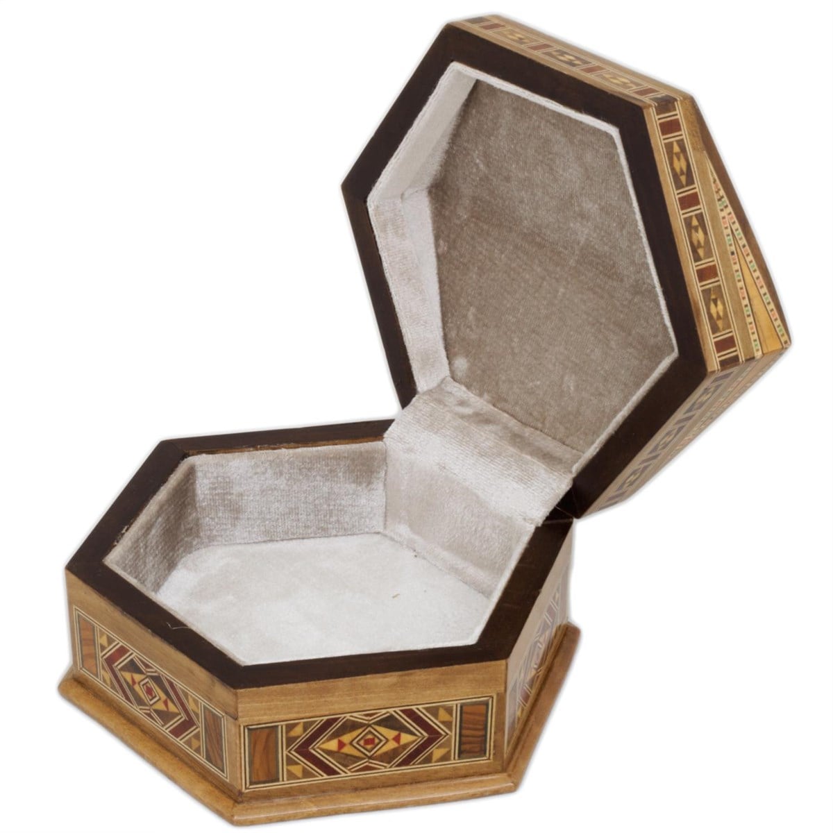SEKİZGEN BOMBELİ KÇK KUTU (17X15X8 CM)diğer2715