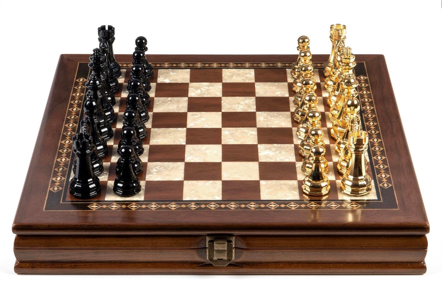 SELGE SATRANÇ CEVİZ ORTA   35 CMHelena Wood Art2812.WAL