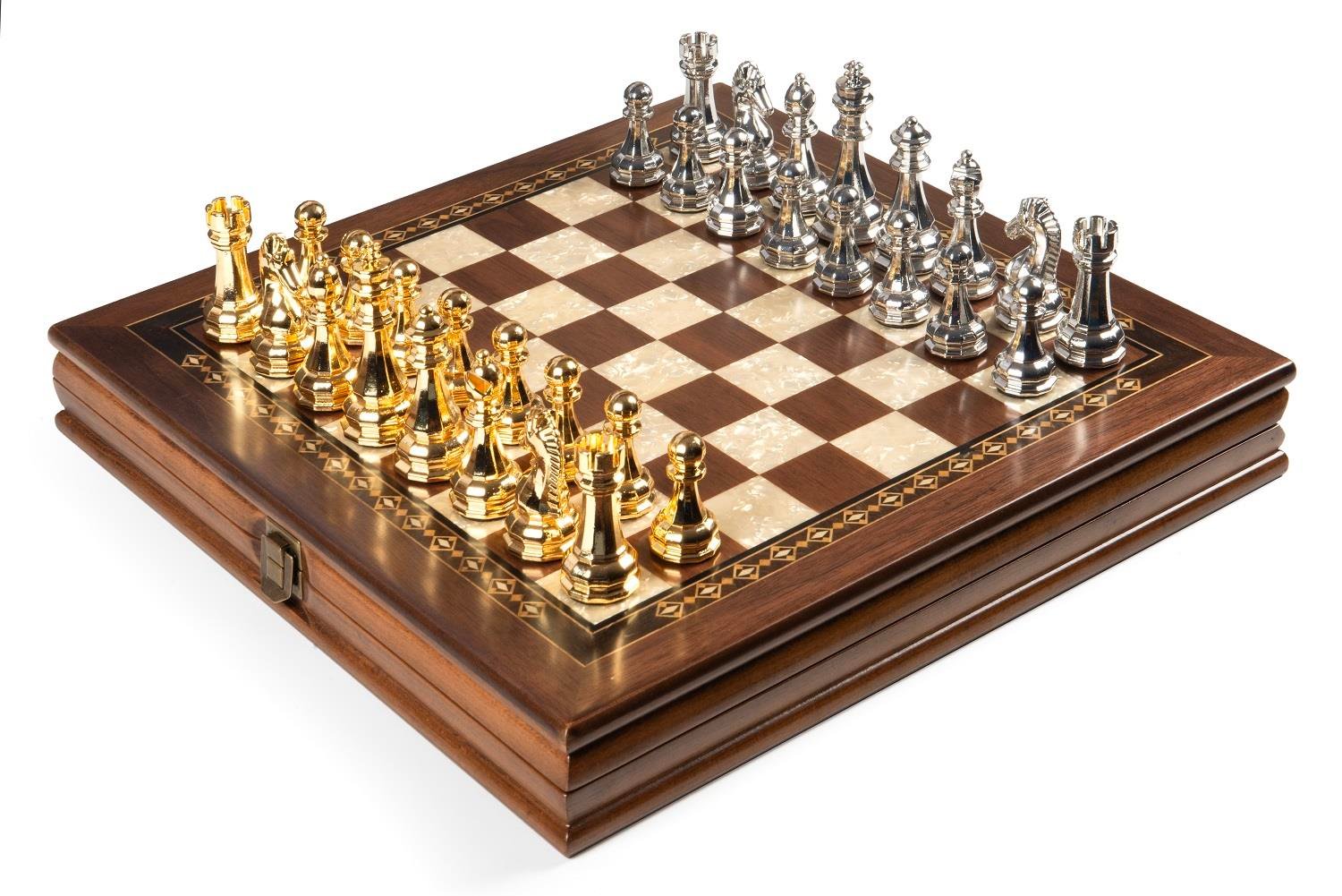 SELGE SATRANÇ CEVİZ ORTA   35 CMHelena Wood Art2812.WAL