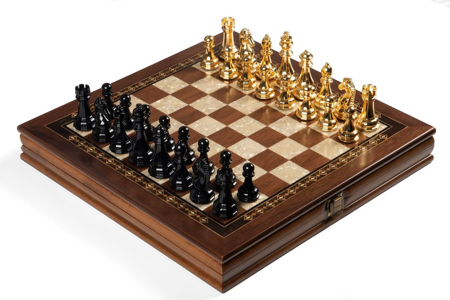 SELGE SATRANÇ CEVİZ ORTA   35 CMHelena Wood Art2812.WAL